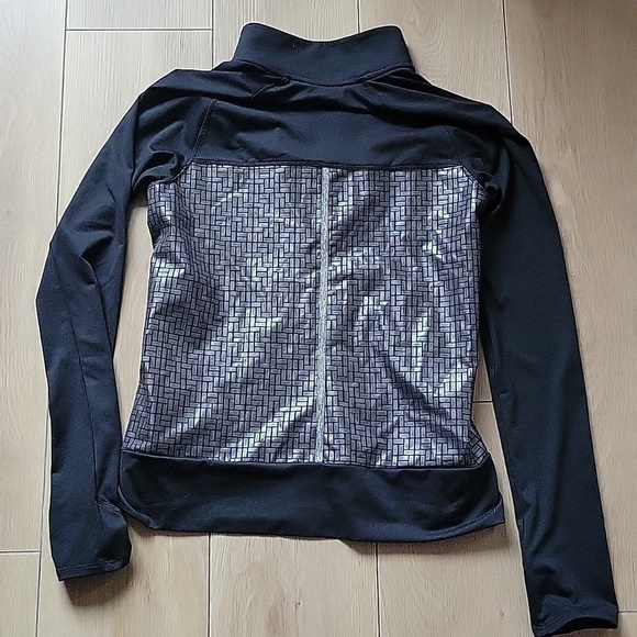 Adidas Women's Black and Grey Jacket XS - Picture 4 of 10